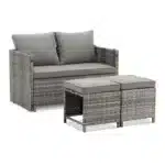 Vrtna garnitura 2v1 | za 2 osebi, poliuretan - slika 7