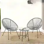 Vrtna garnitura | 3-delni retro set, balkonska - slika 7