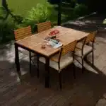 Vrtna garnitura | akacijev les, 5-delna - slika 6