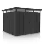 Kovinska vrtna lopa | robustna shramba z vrati & okni, 5–9 m²