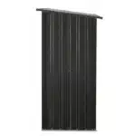 Kovinski nadstrešek za drva | 1,12 m² - slika 4