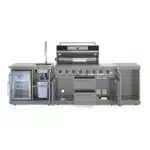 Letna kuhinja | EM1, 8-brenerski plinski žar - slika 3