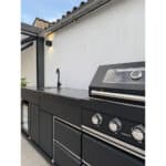 Letna kuhinja - Horizon | 4-brenerski žar, korito, hladilnik - slika 11