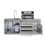 Letna kuhinja | SS1, 6-brenerski plinski žar, infra stranski grelnik - slika 3