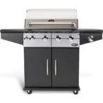 Plinski žar – Boretti | DaVinci Nero, 3 gorilniki, stranski burner