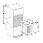 Vinska vitrina – mQuvée | WKD25AB, 25 steklenic, 1 cona, 60 cm - slika 4