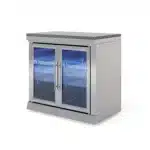 Dvojni hladilnik - SCD | 126 L, granitna delovna površina, inox - slika 3