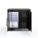 Hladilnik s pultom - BBCOOL | 63 L, granitna delovna površina, črna - slika 3