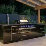 Letna kuhinja | BB-M5, 6-brenerski plinski žar, hladilnik, korito - slika 15