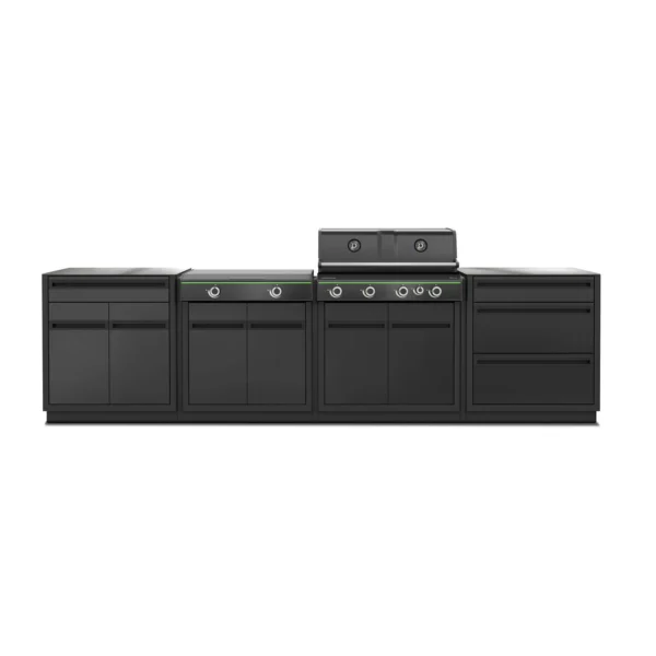 Letna kuhinja - OUTDOORCHEF | HEAT X-415/245 30MB Black, 27,7 kW, 900 °C Blazing Zone