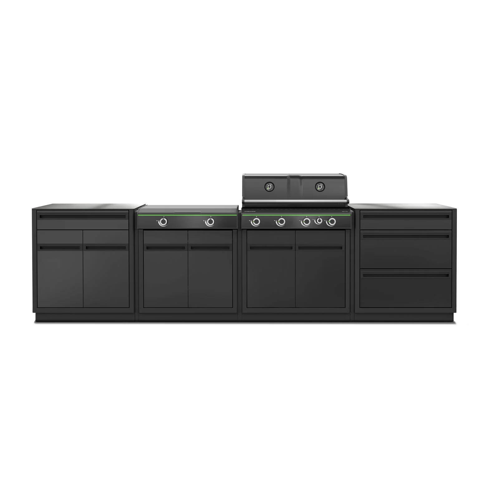 letna-kuhinja-outdoorchef-heat-x-415-245-30mb-black-277-kw-900-c-blazing-zone-pametnahisa.si-1 Letna kuhinja - OUTDOORCHEF | HEAT X-415/245 30MB Black, 27,7 kW, 900 °C Blazing Zone - slika 1
