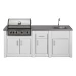 Letna kuhinja - GRANDPRO | ALUMINIUM Pro Elite, 18,3 kW, s pomivalnim koritom