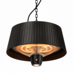 Infrardeči zunanji grelnik - SUNRED | ARTIX COMPACT BRIGHT, 1500W, viseč, črn