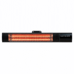 Infrardeči zunanji grelnik - SUNRED | DARK, 1500W, stenski, črn