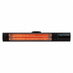 Infrardeči zunanji grelnik - SUNRED | DARK, 2000W, stenski, črn