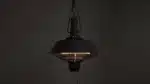 Infrardeči zunanji grelnik - SUNRED | INDUS BRIGHT, 2100W, viseč, črn - slika 3