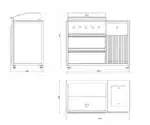 Letna kuhinja - COMPLETE EXPERIENCE, Designer Series, antracit - slika 14