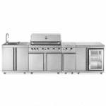 Letna kuhinja - FLORIDA, Stainless Collection, inox