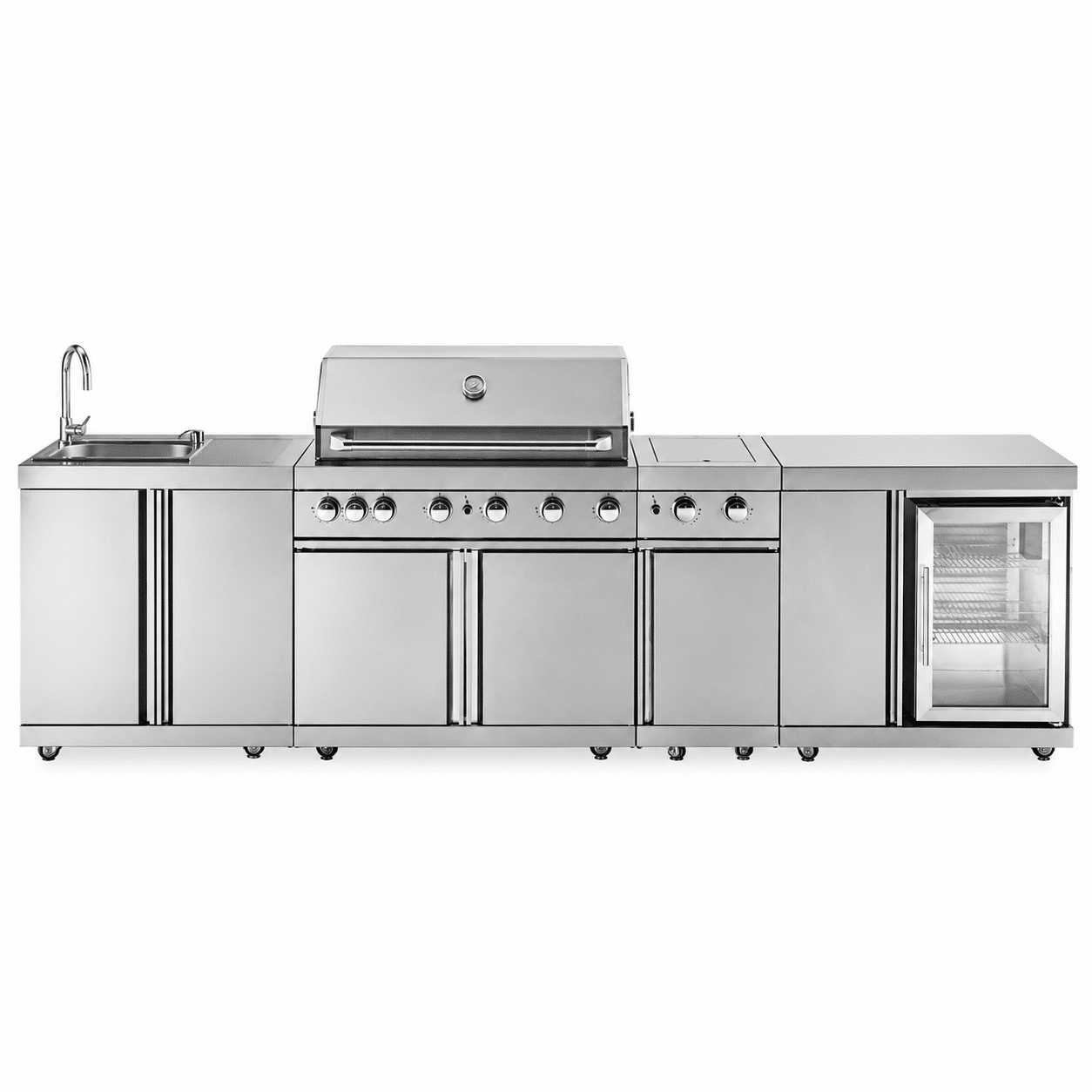 letna-kuhinja-florida-stainless-collection-inox-pametnahisa.si Letna kuhinja - FLORIDA, Stainless Collection, inox - slika 1