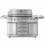 Plinski žar - STAINLESS COLLECTION, 6 gorilnikov, PowerSear Zone, inox