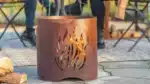 Vrtno kurišče - REDFIRE | KIRUNA, ročno izdelano, rjasto - slika 7