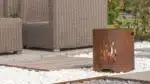Vrtno kurišče - REDFIRE | KIRUNA, ročno izdelano, rjasto - slika 4